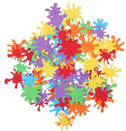 SHINEOFI 300 Piezas de Confeti Decorativo Multicolor para Fiestas y Celebraciones, Papel Artesanal de Colores Variados, Suministros Creativos para Decoración de Cumpleaños y Eventos