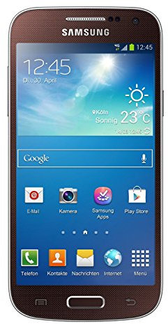 Samsung Galaxy Mini I9195 Smartphone, Display 4.27 SAMOLED, Memoria Interna 8 GB, 1.5 GB RAM, Processore Dual-Core, Marrone