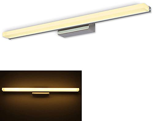 VanMe 12W 960LM LED Spiegelleuchte 60CM, LED Schminklicht Badleuchte Wandleuchte Badlampe für Badzimmer und Wandbeleuchtung, Spiegelschranklampe Schrankleuchte Bad Spiegellampe, 3000K warmweiß licht
