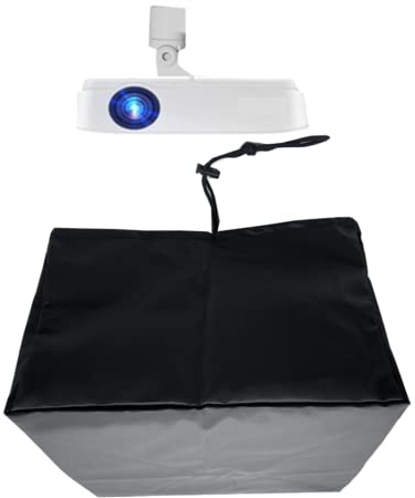Projector Dust Cover Case Protector, UV-Resistant Cover Oxford Cloth Material, Waterproof, Dust-Proof, Adjustable Retractor, Fit for Ceiling Mounted Projector and Universa Projector