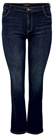 ONLY Carmakoma Carsally Hw Flared Jeans DNM Bj370 Noos - Jeans - Jeans - Femme