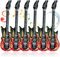 6 Piezas Guitarra Hinchable , Guitarra Hinchable Rock Niños , Guitarra Hinchable Rock , Guitarra Infantil Inflable para Carnavales Fiesta
