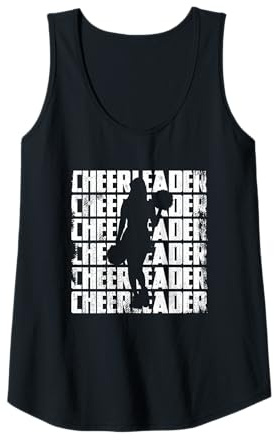 Femme Funny Cheerleader Cheerleading Squad Débardeur