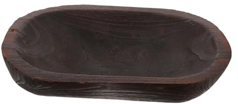 PRETYZOOM Cuenco De Madera para Decorar para Mesa De Centro Cuenco De Madera para Cocina para Escenario De Decoración del Hogar