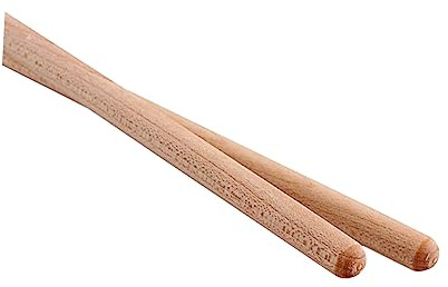 ULDIGI 2stücke Bassdrum Mallets Mit Wollfilzkopf Trommelschlägel Für Schlaginstrumente Holzgriff Zubehör Schwarz