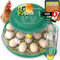 Dural's DX5® | Professioneller Brutautomat Vollautomatisch | CE-zertifiziert | Präzise Temperatur- & Feuchtigkeitskontrolle | Für bis zu 18 Eier von Huhn, Wachtel, Ente | Automatisches Eierwenden