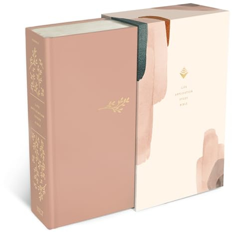 NLT Life Application Study Bible, Third Edition (Hardcover Cloth, Soft Pink, Red Letter): New Living Translation, Soft Pink, Life Application Study Bible, Red Letter