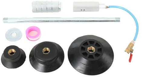 ECUTEE Marteau à Ventouse Pneumatique Extracteur de Bosse Pneumatique pour Carrosserie de Voiture Outil de Ventouse Coulissante et Marteau Kit, Air Extracteur de Bosse pour Réparation