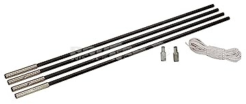 Brunner Campingartikel Pole Kit oder 11 mm – 4 x 75 cm