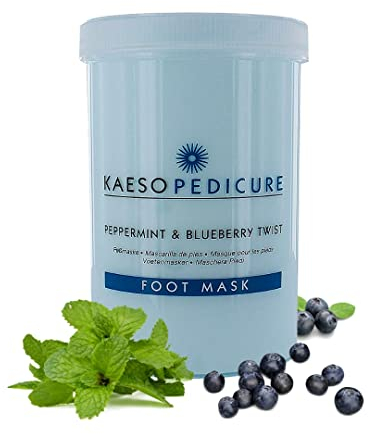 Kaeso Foot Mask, Peppermint and Blueberry Twist, 1200 ml by Kaeso