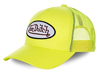 Von Dutch Casquette, Baseball Avec Filet Unisex Cap weiß/rot