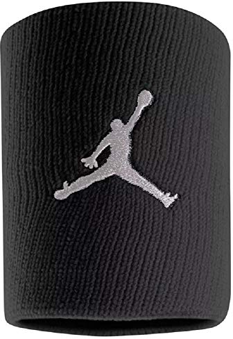 Nike Jordan Jumpman Wristband Schweißband 2er Pack - Unisex, Einheitsgröße, Schwarz/Weiß - Für Sportbegeisterte, Athleten - Laufen