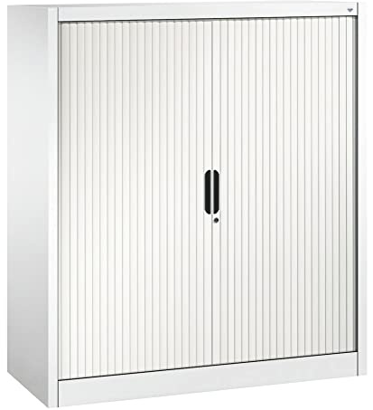 C+P Rollladenschrank Omnispace, als Sideboard, 1200 x 420 x 1345 mm, weiß