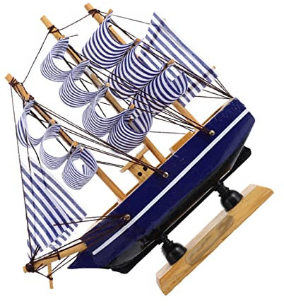 HAWILLOSCH 2stücke Dekorativer Kuchenaufsatz Für Abschlussfeiern Segelboot Design Umweltfreundlichem Deko Für Graduation Cake Und Partys Festliche