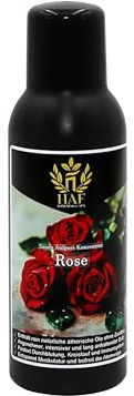 HAF Concentré d'infusion pour sauna Rose 100 ml | Parfum sauna aux huiles essentielles naturelles | Infusion de sauna sans additifs artificiels | Huile de sauna pour un parfum intense et durable