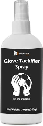 INNOVAYOU Grip Spray Torwarthandschuhe 200ml, Grip Spray Verbesserte Griffkraft und Viskosität, Anti Rutsch für Krafttraining geeignet für Anfänger Torwart