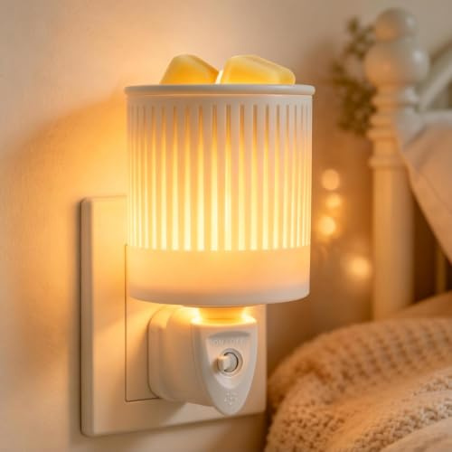 Plug in Wax Melt Burners Mini UK Wall Socket,Electric Wax Burner
