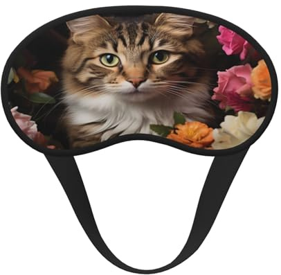 Schlafmaske für Katzen, weich und bequem, für Männer, Frauen, bequeme Schlafmaske