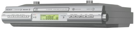 Sony ICFCDK50 Under Cabinet Kitchen CD Clock Radio