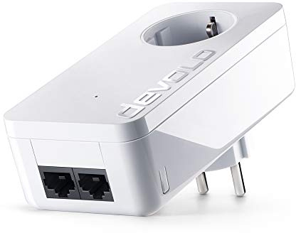 Devolo 9490 dLAN 550 Duo + Bridge an Wandsteckdose anschließbar