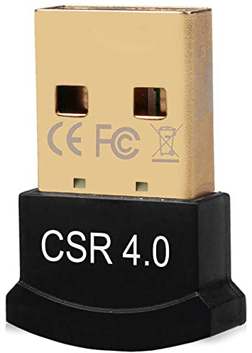 OcioDual Clé USB Bluetooth 4.0 Mini Adaptateur Noir Nano Dongle sans Fil pour PC Windows 10 7 Souris Clavier Casques Imprimante