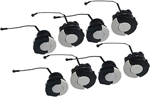 Fenteer 4 Paar Filter Tankdeckel Benzintankdeckel + Öldeckel Für STIHL MS210 MS230 MS240 MS250 MS360 Motorsäge, lange Lebensdauer