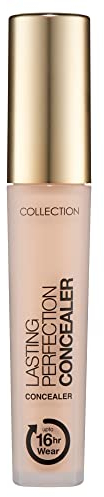Collection Cosmetics Lasting Perfection Concealer, 16-Hour Wear, Long-Lasting Concealer, Biscuit