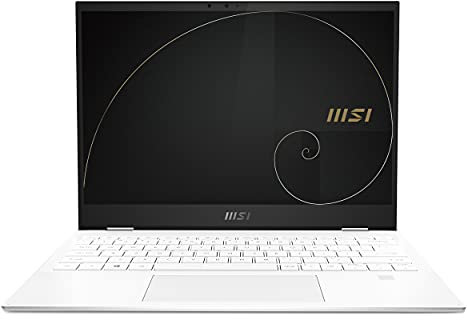 MSI Summit E13 Flip EVO Professional Laptop: 13 IPS-Level Touch Screen, Intel core i5-1135G7, Iris Xe, 16GB RAM, 512GB NVMe SSD, Win10 PRO, Pure White (A11MT-096)
