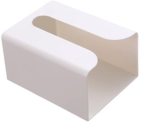 Moxeupon Distributeur de serviettes en papier, support mural, boîte à mouchoirs, sans trace, mouchoirs, papier essuie-tout, cuisine, salle de bain, sans perçage