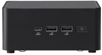 ASUS NUC 14 Pro Tall Barebone with Intel 14th Gen Core 3 100U, Up to 96GB DDR5 RAM, Triple Storage Design, Thunderbolt™ 4, Wi-Fi 6E & Bluetooth 5.3, Toolless Chassis Access, with VESA Mount Included