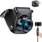 Camara Trasera para Coche【3 Métodos de Montaje】 360° Rotación Camara Marcha Atras Coche Soporta AHD 1080P/720P/NTSC/PAL Modos Cámara Frontal/Trasera Coche Universal DC 12V-24V para Automóvil Caravana