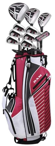 Ram Golf SDX Ladies Golf Clubs Set + Bag, Right Hand, ALL Graphite