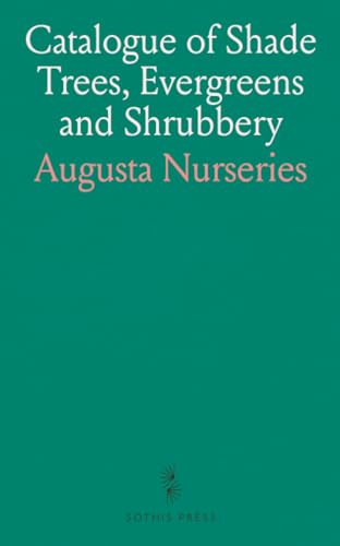 Catalogue of Shade Trees, Evergreens and Shrubbery