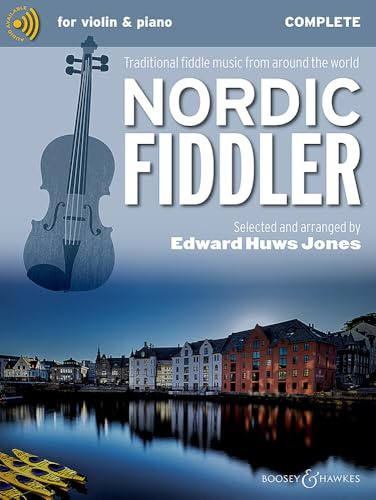 Nordic Fiddler: Traditional fiddle music from around the world. Violine (2 Violinen) und Klavier, Gitarre ad libitum. (Fiddler Collection)