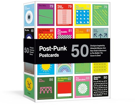 Post-Punk Postcards: 50 Designs of Influential Albums, from New Order#s Movement to The Smiths' The Queen Is Dead