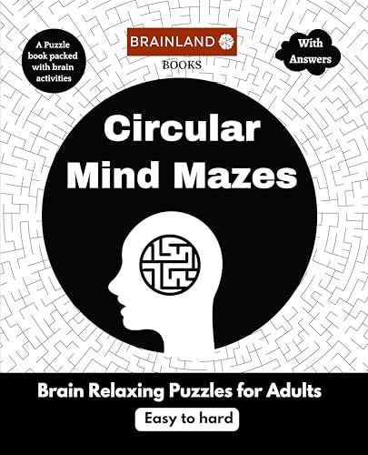 Circular Mind Mazes - Brain Relaxing Puzzles for Adults