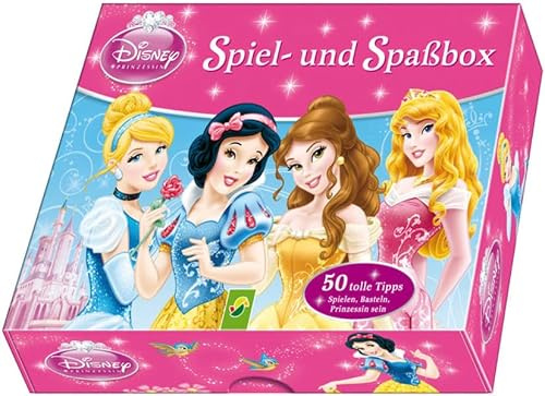 Disney Prinzessin - Spiel- und Spaßbox: 50 tolle Tipps - Spielen, Basteln, Prinzessin sein