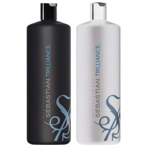 Sebastian Trilliance Shampoo 1000ml & Conditioner 1000ml with Pump Dispensers
