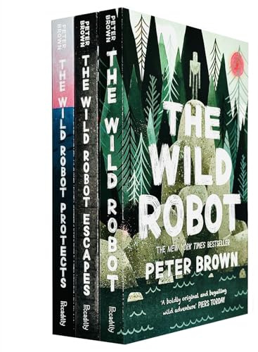 The Wild Robot Series 3 Books Collection (The Wild Robot, The Wild Robot Escapes & The Wild Robot Protects)