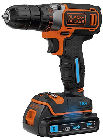 Black and Decker bdcdc18kst-qw – Bohrschrauber (18 V 1 Geschwindigkeit und 1.5 Ah mit Ladegerät 400 mA)