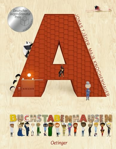 Buchstabenhausen: Einzigartiges Bilderbuch zum Buchstaben lernen ab 4 Jahren, nominiert für den Jugendliteraturpreis