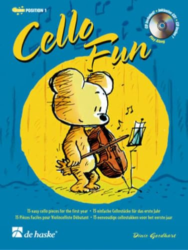 Cello Fun: 15 Easy Cello Pieces for the First Year (VIOLONCELLE)