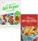 The Ultimate Air Fryer Cookbook [Hardcover] By Clare Andrews & The Skinny Hot Air Fryer Cookbook By Cooknation 2 Books Collection Set