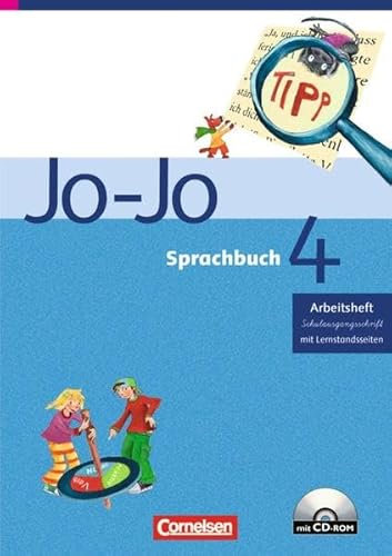 Jo-Jo Sprachbuch - Ausgabe C: 4. Schuljahr - Arbeitsheft in Schulausgangsschrift: Mit CD-ROM und Lernstandsseiten: Mit Lernstandsseiten