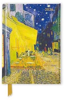 Vincent van Gogh: Café Terrace 2026 Luxury Pocket Diary Planner - Week to View: Original Flame Tree Publishing-Pocket Diary [Taschenkalender]