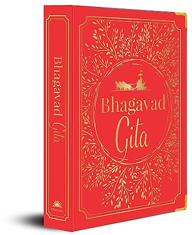 Bhagavad Gita [Deluxe Hardbound Edition] Sacred Text for Self-Realization and Spiritual Enlightenment / Discover Ancient Wisdom / Timeless Religious