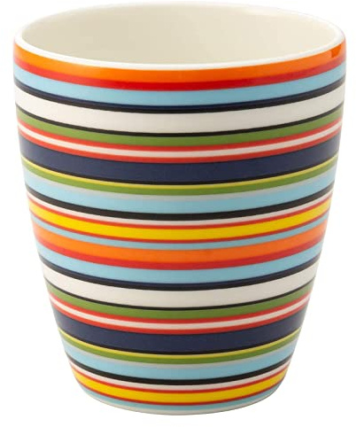 Iittala Origo 0.25ltr Decorated Orange Mug