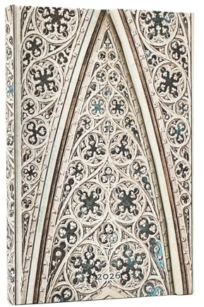 Paperblanks | 2026 Gewölbe des Mailänder Doms | Mailänder Dom | 12-Monatskalender | Mini | Vertikal | mit Klappumschlag | 160 Pg | 100 GSM