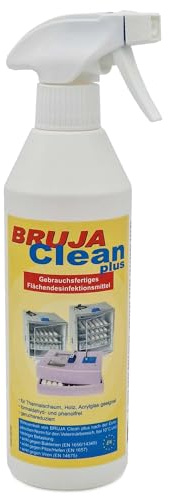BRUJA Clean Plus – Desinfektionsmittel für Brutmaschinen & Tierhaltung – wirksam gegen Viren, Bakterien & Pilze – gebrauchsfertig - alkoholfrei