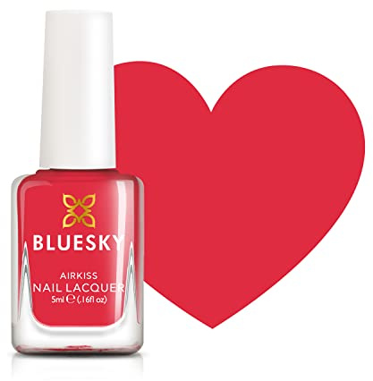 Bluesky Kids Nail Varnish – BANG, Red. Easy Peel-off, Non-Toxic, Water- based, Odour-free Nail Polish for Kids, 5ml